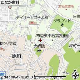 福岡県北九州市若松区東小石町4-40周辺の地図