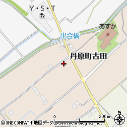 愛媛県西条市丹原町古田258-1周辺の地図