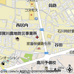 高知銀行阿南支店周辺の地図