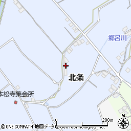愛媛県西条市北条58周辺の地図