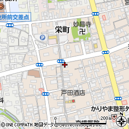 株式会社明治屋本店周辺の地図