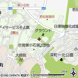 福岡県北九州市若松区東小石町3周辺の地図