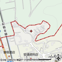 和歌山県御坊市荊木178-1周辺の地図