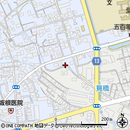 愛媛県西条市明屋敷249周辺の地図