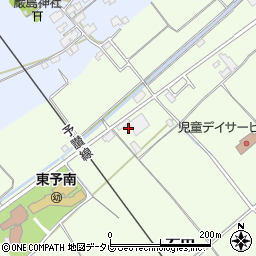 東予ガスセンター周辺の地図