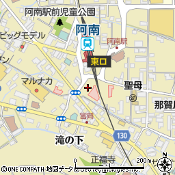 徳島県阿南市富岡町（あ石）周辺の地図