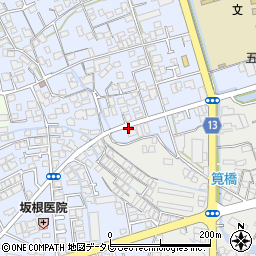 愛媛県西条市明屋敷256周辺の地図