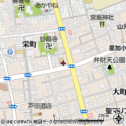 八剣伝 伊予西条中央店周辺の地図