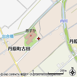 愛媛県西条市丹原町古田甲-183周辺の地図