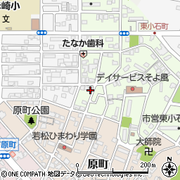 福岡県北九州市若松区東小石町17-16周辺の地図