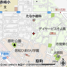 福岡県北九州市若松区東小石町17-12周辺の地図