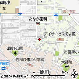 福岡県北九州市若松区東小石町17-13周辺の地図