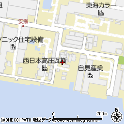 九州テクノス周辺の地図