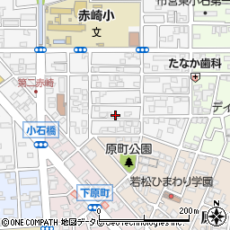 福岡県北九州市若松区西小石町12周辺の地図