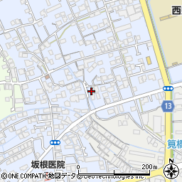 愛媛県西条市明屋敷289周辺の地図