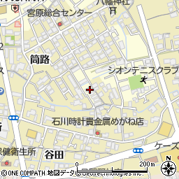 徳島県阿南市領家町長田480周辺の地図
