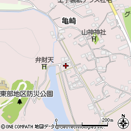 徳島県阿南市畭町亀崎29周辺の地図