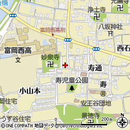 石本広治木造造園店周辺の地図