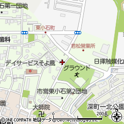 福岡県北九州市若松区東小石町9-52周辺の地図