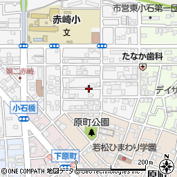 福岡県北九州市若松区西小石町周辺の地図