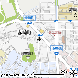 セブンイレブン若松小石店周辺の地図