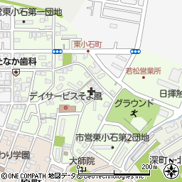 福岡県北九州市若松区東小石町7-17周辺の地図