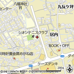 徳島県阿南市領家町長田478-2周辺の地図