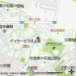 福岡県北九州市若松区東小石町7-13周辺の地図