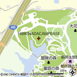 ＨＩＢＩＫＩＮＡＤＡ　ＣＡＭＰ　ＢＡＳＥ周辺の地図