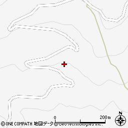 徳島県美馬市木屋平森遠428周辺の地図