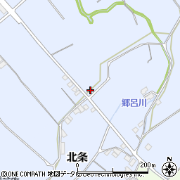 愛媛県西条市北条45周辺の地図
