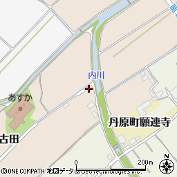 愛媛県西条市丹原町古田甲-193周辺の地図