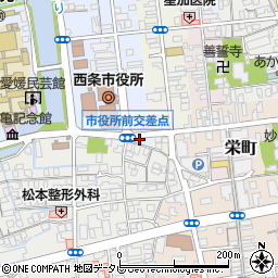 社団法人愛媛県宅地建物取引業協会　西条支部周辺の地図
