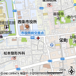 愛媛県西条市明屋敷57-12周辺の地図