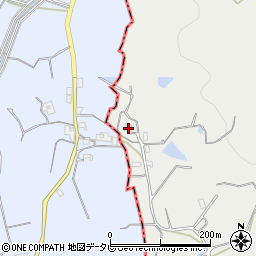 和歌山県日高郡日高川町鐘巻1656周辺の地図