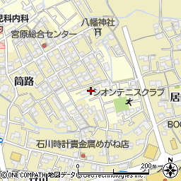 徳島県阿南市領家町長田479-5周辺の地図