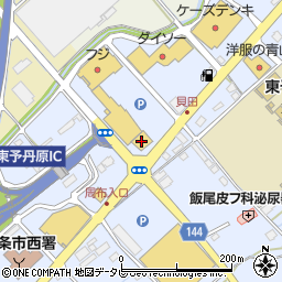 ライトオンフジ東予店周辺の地図