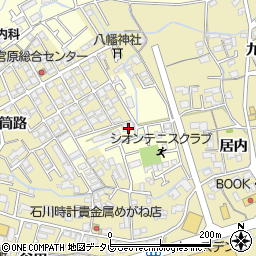 徳島県阿南市領家町長田479周辺の地図