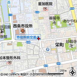 広島銀行伊予西条支店周辺の地図