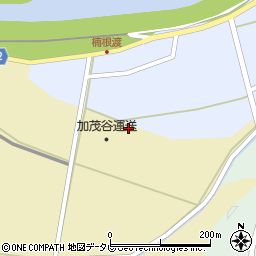 徳島県阿南市吉井町（秋葉下）周辺の地図