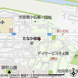 福岡県北九州市若松区東小石町13周辺の地図