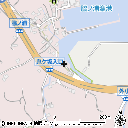 脇ノ浦公民館周辺の地図