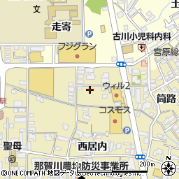 徳島県阿南市日開野町筒路周辺の地図