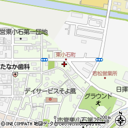 福岡県北九州市若松区東小石町9-34周辺の地図