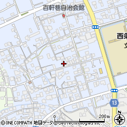 愛媛県西条市明屋敷341-2周辺の地図