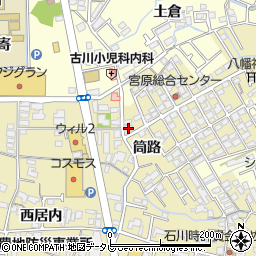 津村プロパンガス店周辺の地図