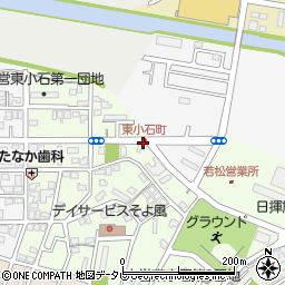 東小石町周辺の地図