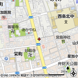 にくぶき株式会社　東町店周辺の地図
