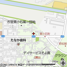 福岡県北九州市若松区東小石町10-14周辺の地図