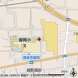 飯岡公民館周辺の地図